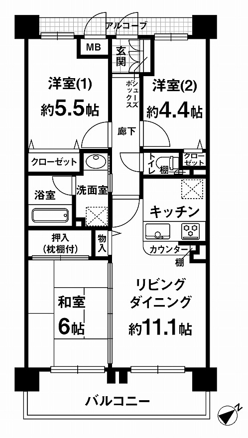 間取り図